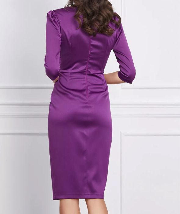 Rochie eveniment mov scurta