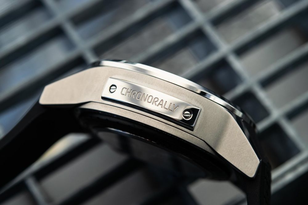 Titanium EDOX Chronorally - Swiss Made - Automatic Chronograph