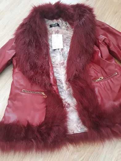 Дамско кожено яке