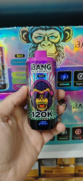 Vape 120.000 Puffs 5 Arome Reincarcabil Display Display