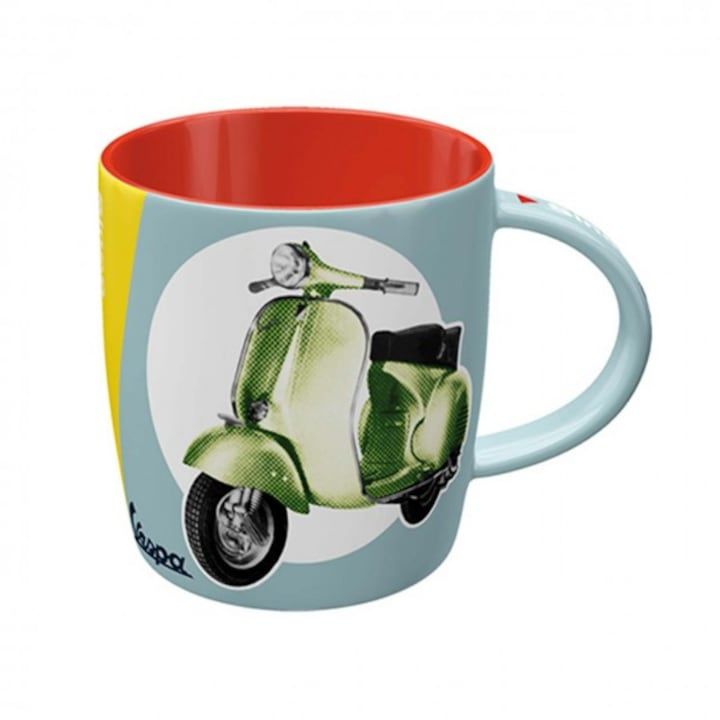 Керамична чаша Ретро стил Vespa