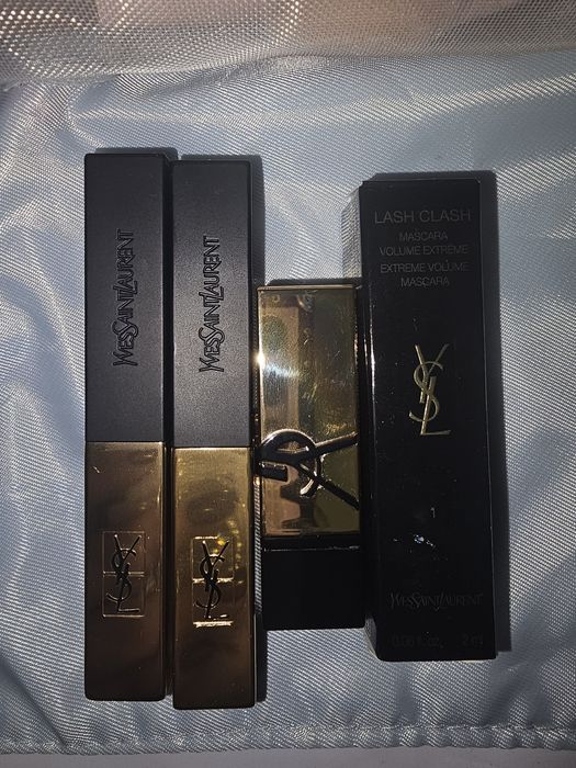 Продам помады для губ YSL матовая и красная помада также тушь