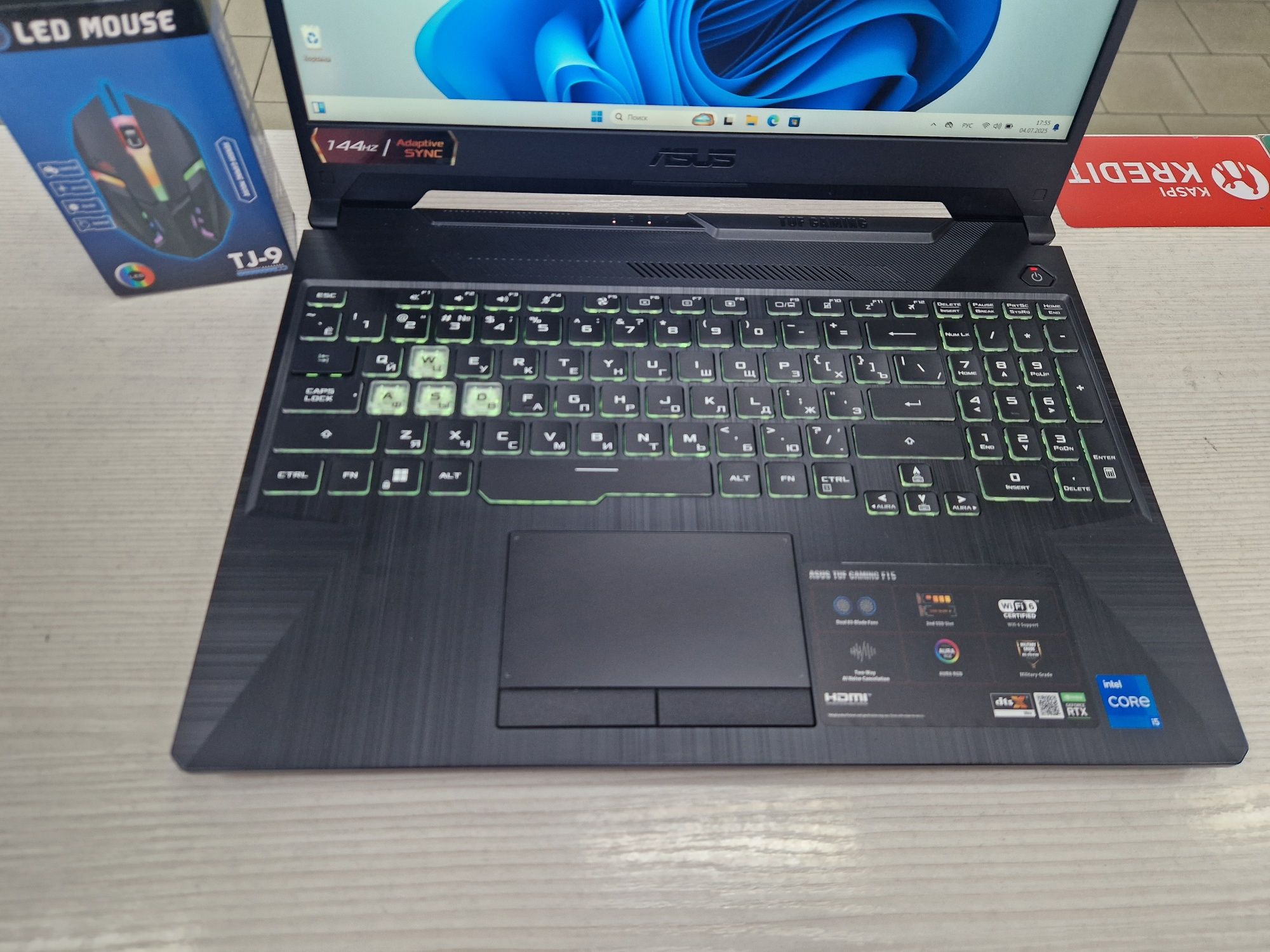 Asus TUF (Core i5-11400H, 32 Gb DDR4, RTX 3050 4 gb)