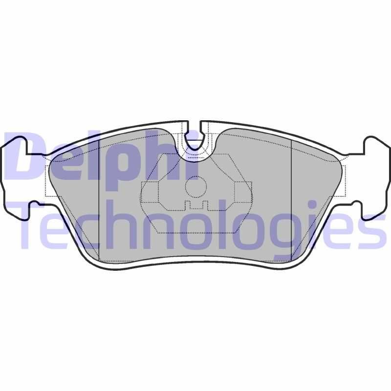 BMW 36 Накладки дискови ATE, Brembo, Delphi