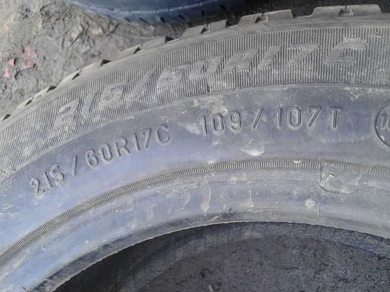 Шины усиленные (С) 215/60 R17С - "GoodYear Cargo Vector" (Германия).