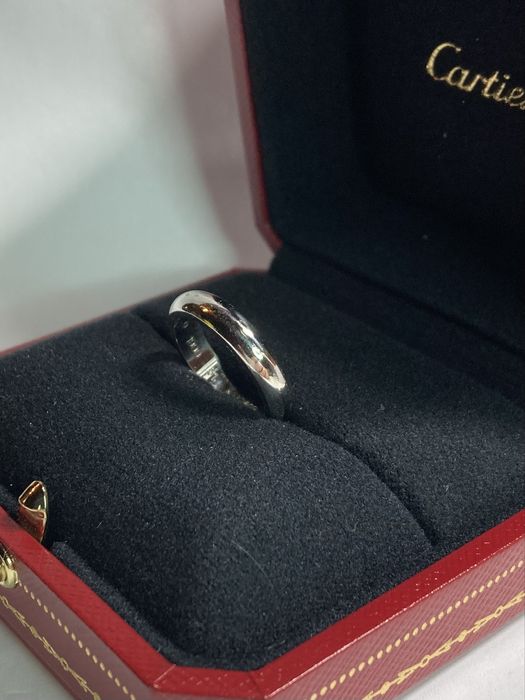 Inel-verigheta Cartier platina