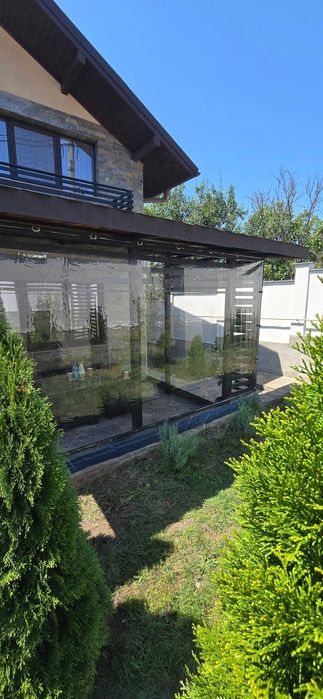 Inchideri terase cu folie cristal