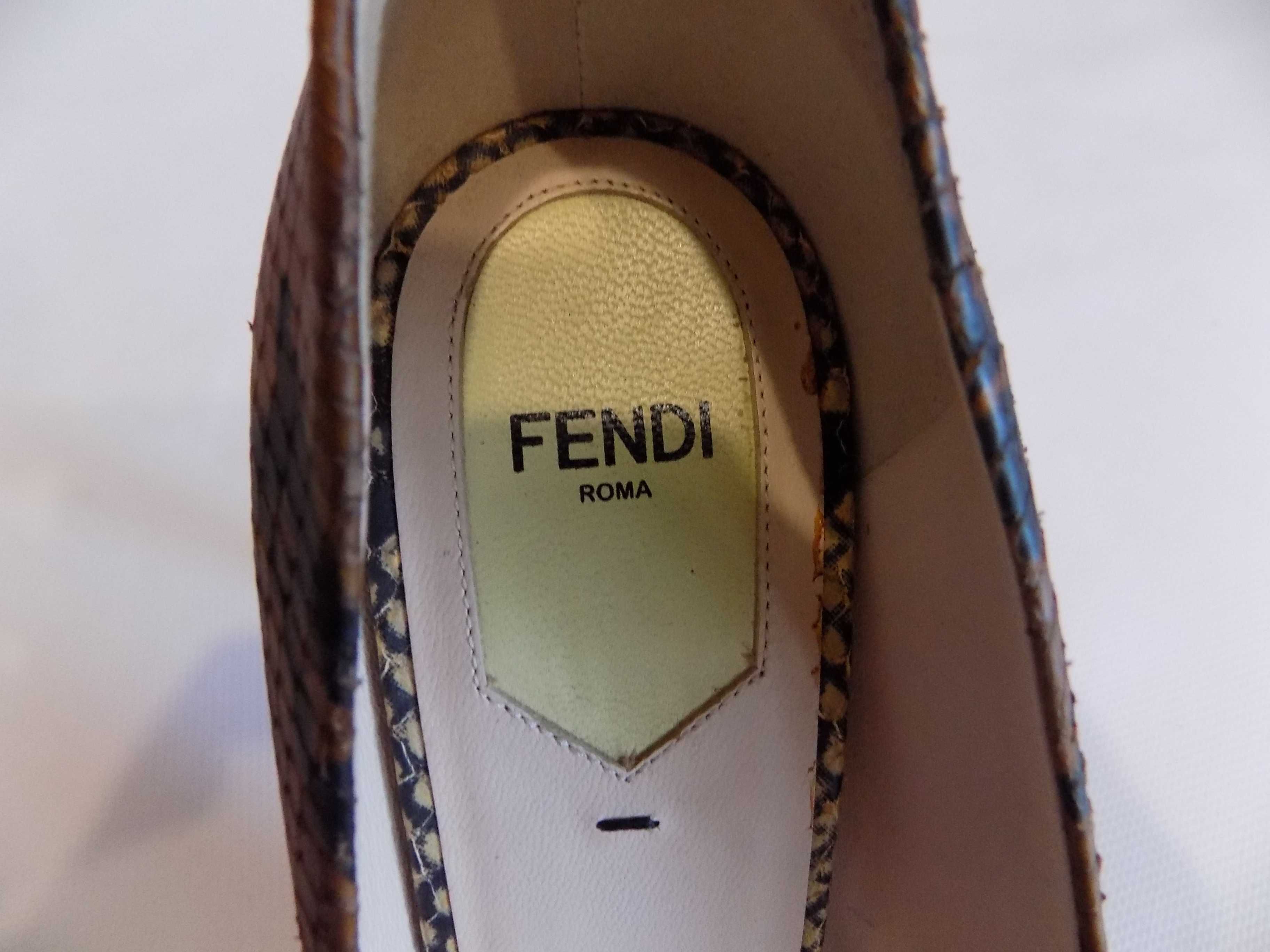 обувки burberry/fendi токчета оригинал официални дамски номер 38 1/2