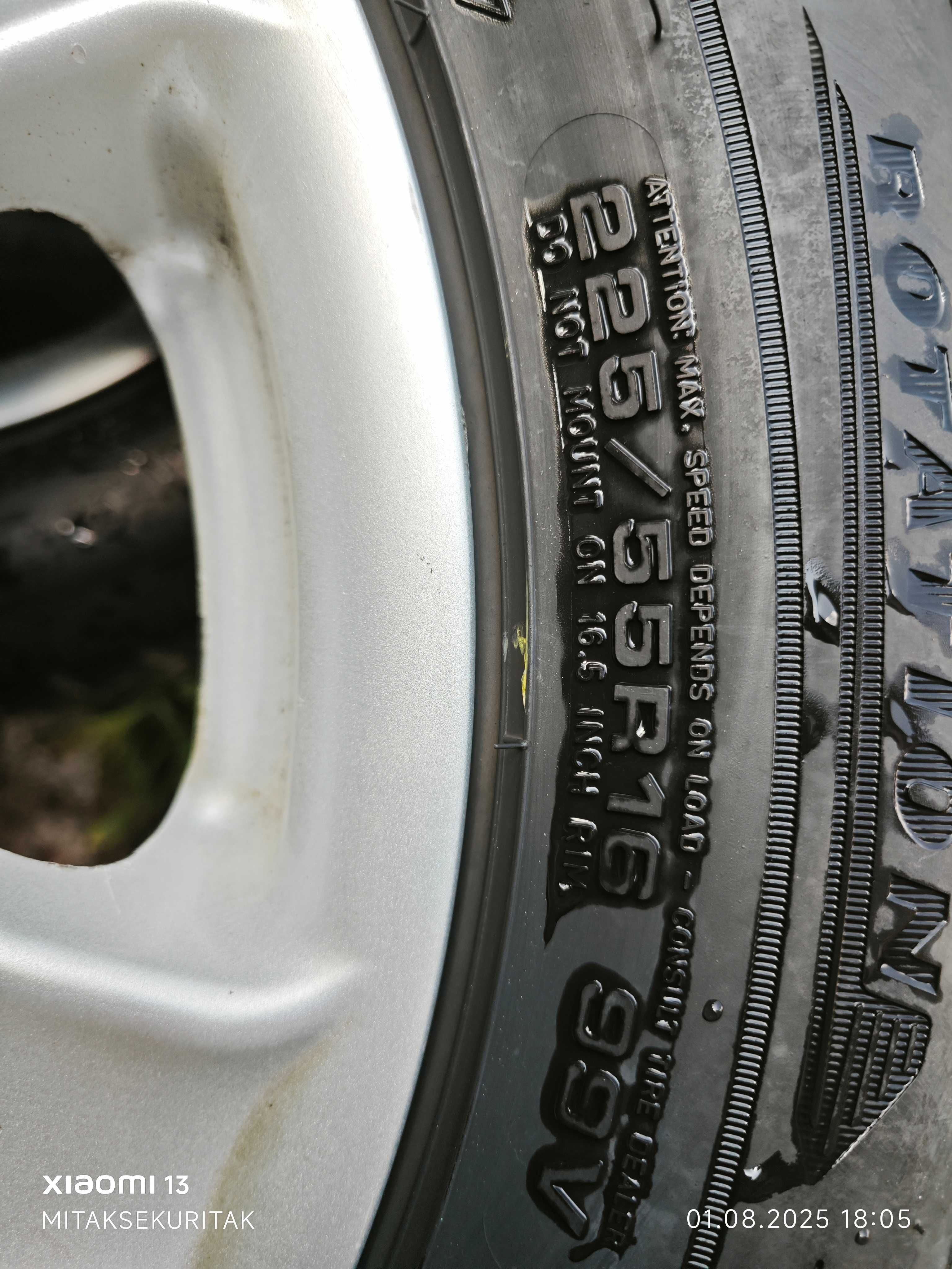 Джанти с зимни гуми за BMW Е39,60,61 и др. 225/55/16 ,ет-20