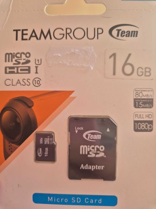 Микро SD card 16 Gb