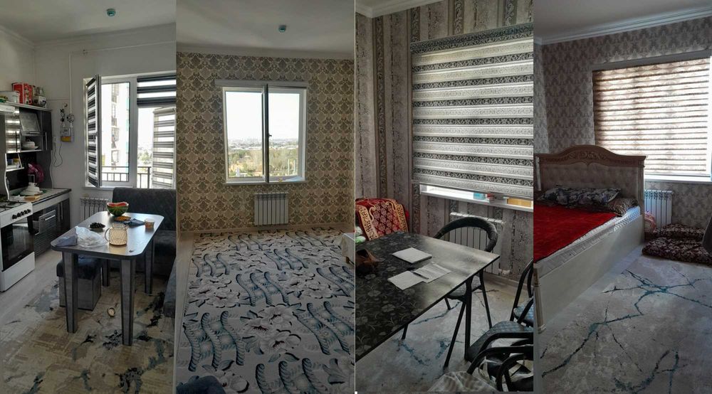 Трех комнатная квартира в Яшнобадском раионе (Олмаз махаля)