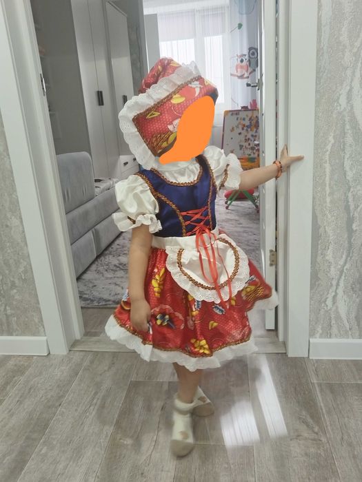 Новогодний костюм Красная шапочка