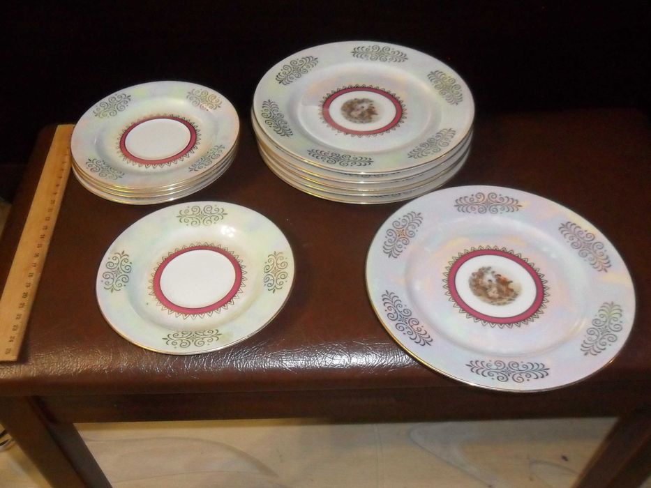 Тарелка немецкая, 5 плюс 6, времен СССР