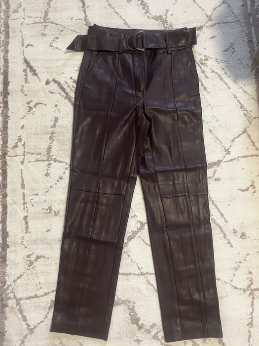Pantaloni piele ecologica Orsay