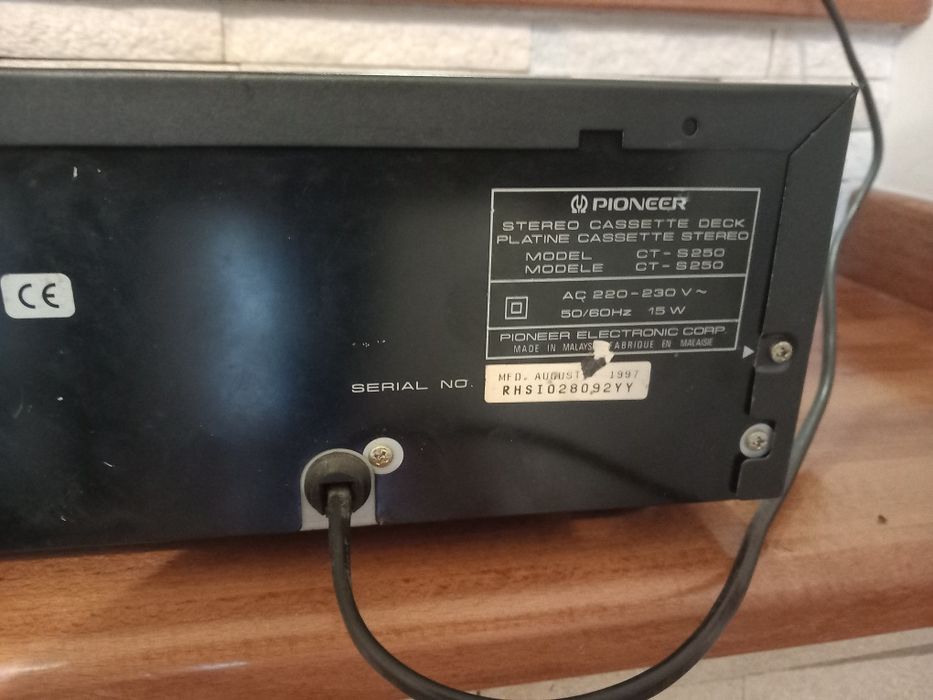 Deck Pioneer CT-S250