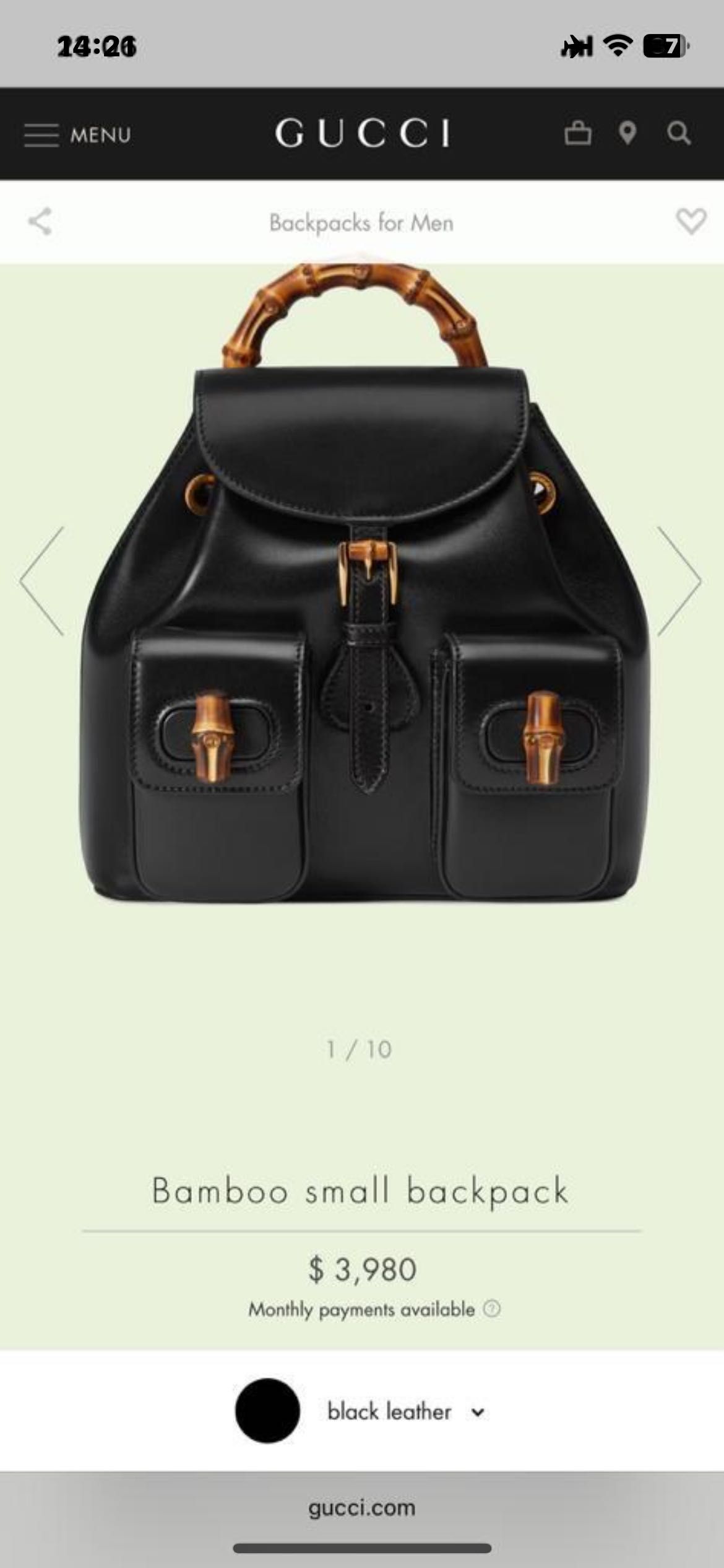 Rucsac firma Gucci original