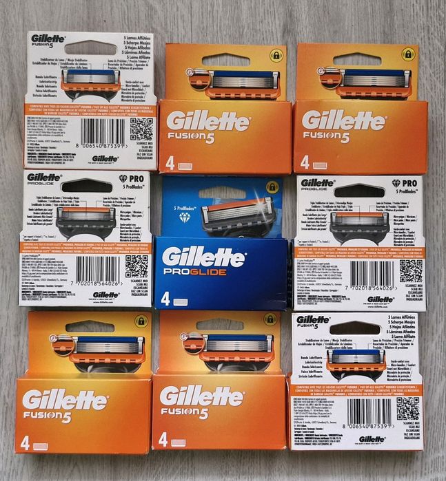 Rezerve Gillette Fusion, Proglide