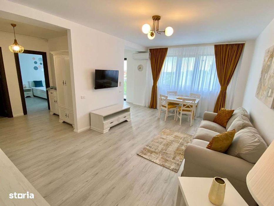Com. 1 Decembrie, Ilfov - Apartament 2 camere  PARTER prima inchiriere