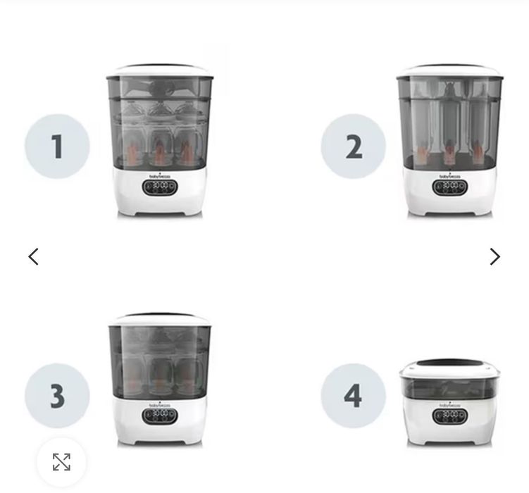 Babybrezza Парен стерилизатор с функция сушене