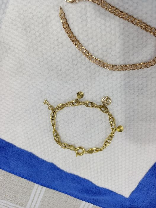 Тилла браслет, вес 2,39 гр, размер 21,проба 585