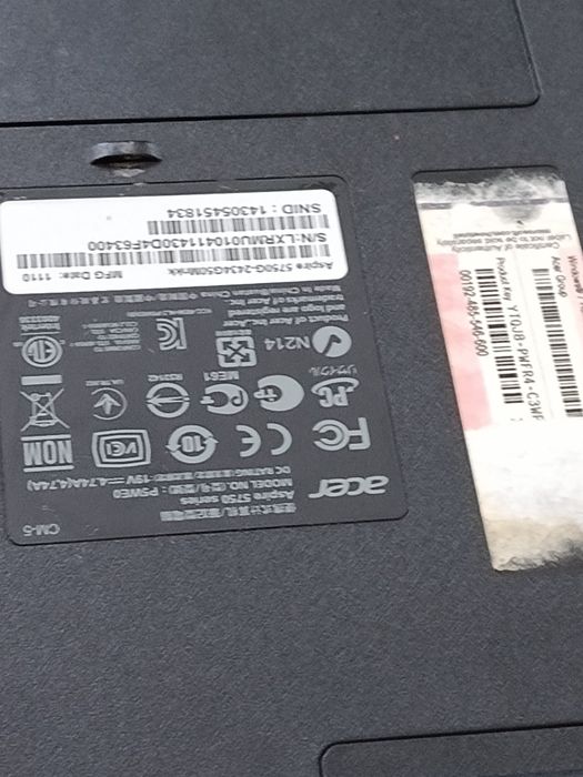 Продам ноутбук айсер