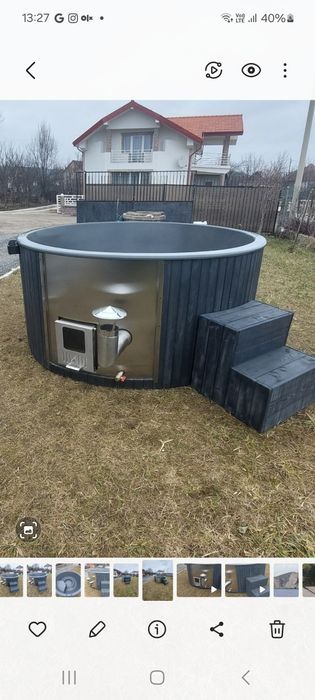 Ciubar de fibra de sticla cu soba integrata,în Cluj Napoca