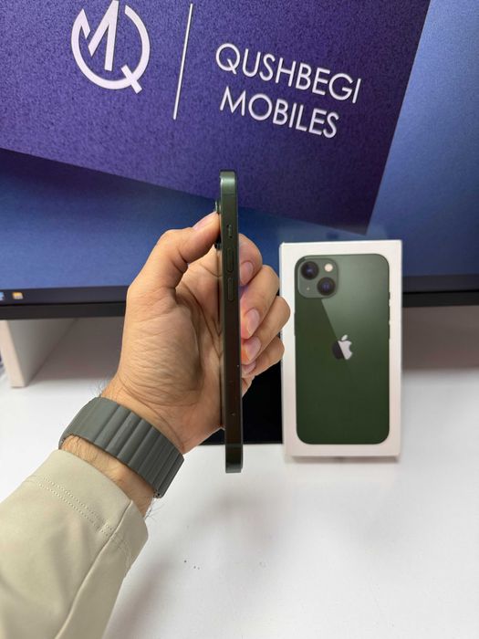 Karobka dok iPhone 13 128Gb GReen Aybi yoq