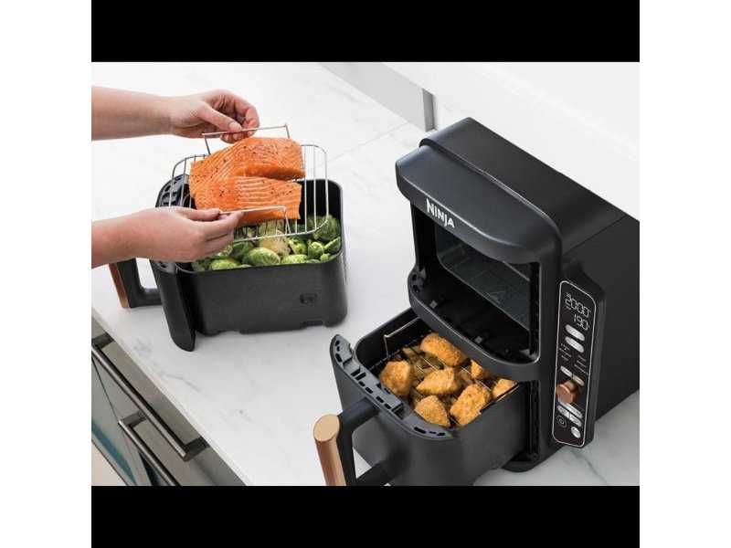 Еър Фрайър с Две Зони и 6 Функции за Готвене Ninja SL400EUCP, 9.5L
