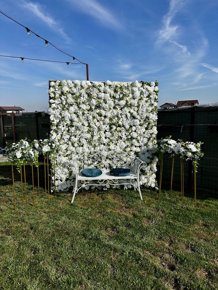 Panou floral pentru evenimente ,photocorner (nunta,botez,onomastica)