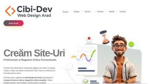 Creare site  sau  Magazin Online la Cheie cu Design Profesional