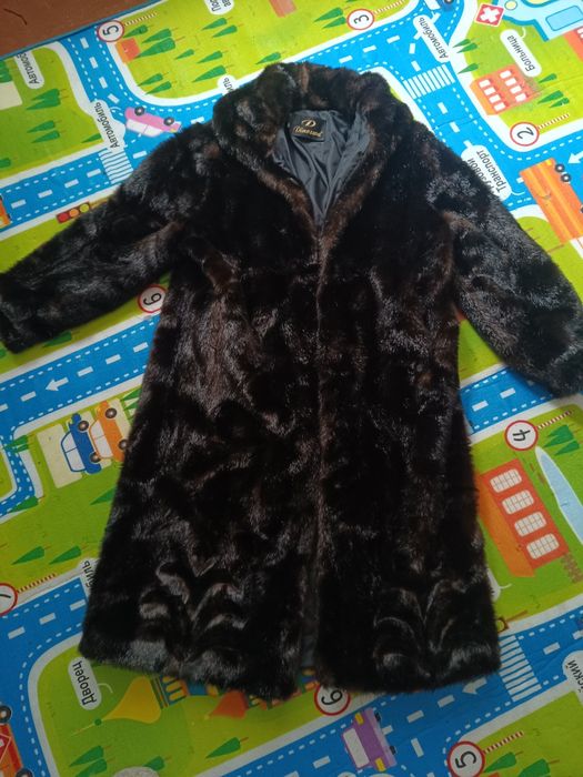 Шуба норковая - искусственная