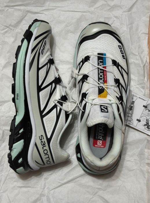 Salomon XT-6 white icy morn