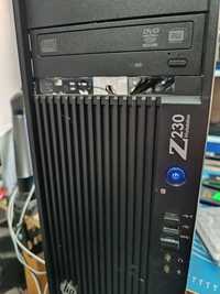 desktop hp workstation z23, xeon3.4ghz 4 core,nvidia 9600gt,16gb,ssd+h
