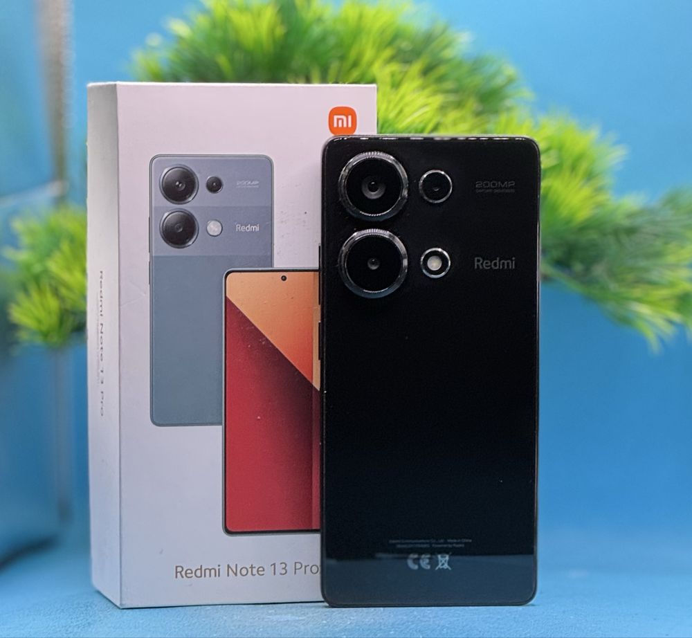 ГАРАНЦИОНЕН!!! Xiaomi Redmi Note 13 Pro 4G, 8GB, 256GB, Midnight Black