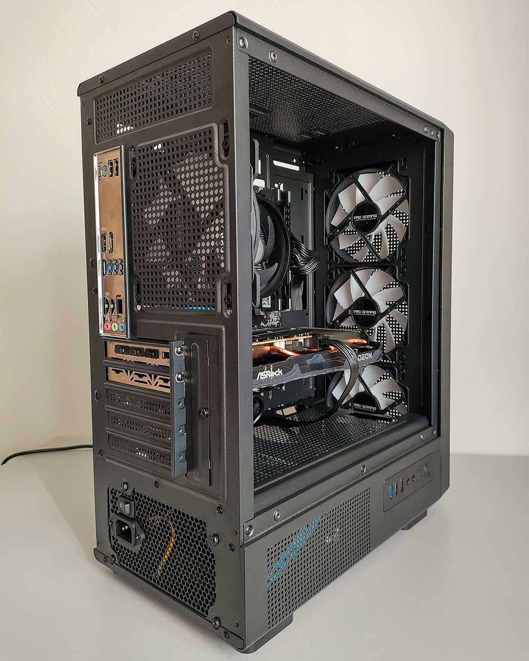 PC Nou Gaming & Multitasking – Ryzen5 3600+RX 6600 | Factură+Garanție