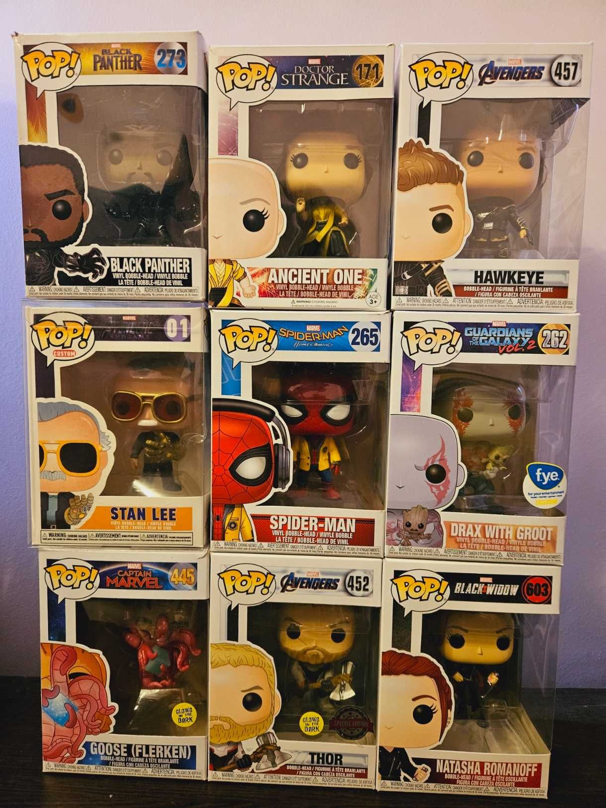 Marvel Funko pop