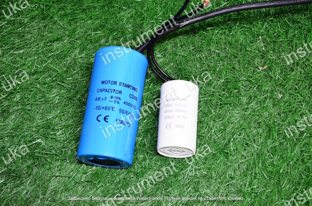 Конденсатор пусковой СВВ60 450 VAC 8-400 UF