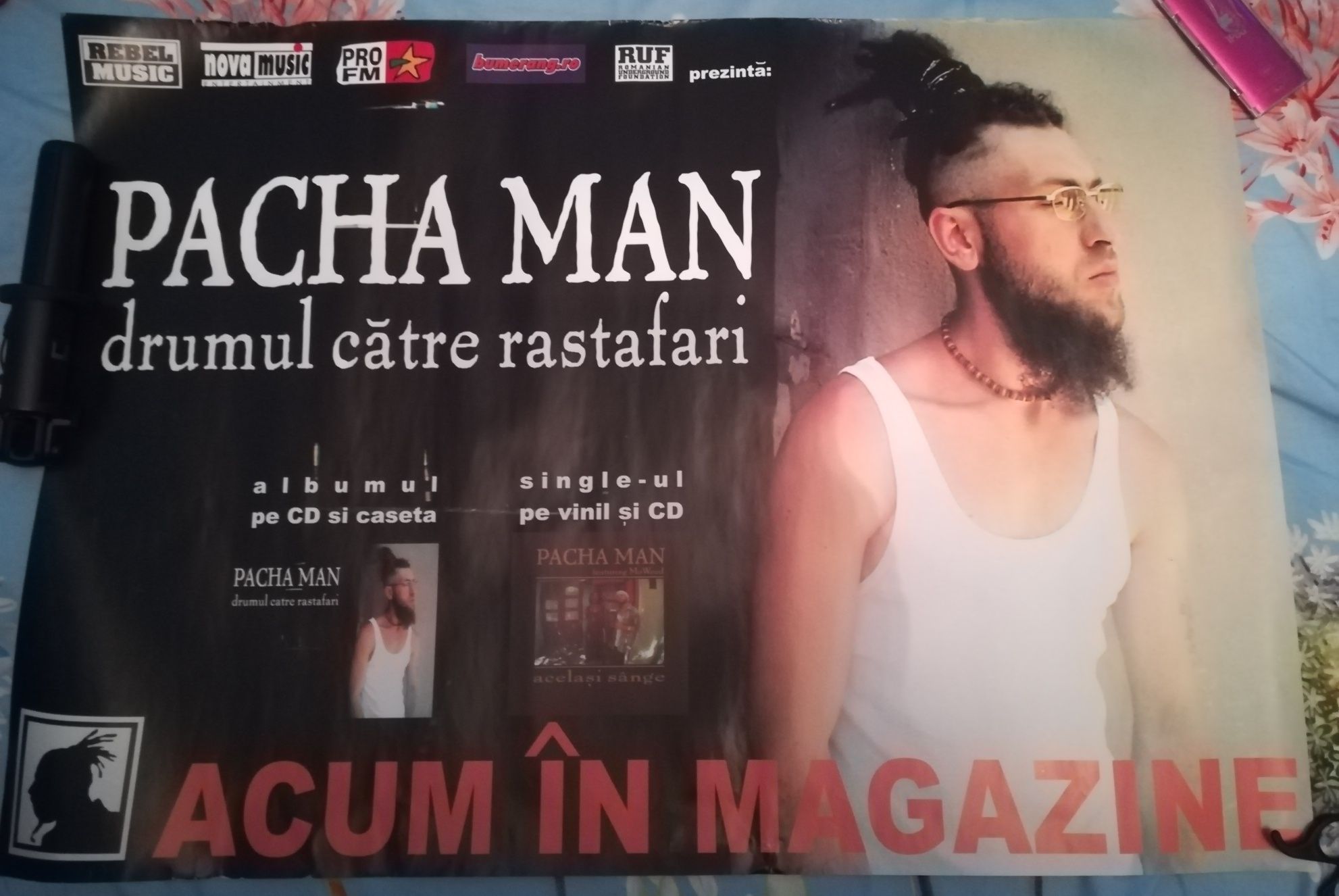 Poster oficial de colecție: Pacha Man - Drumul către Rastafari