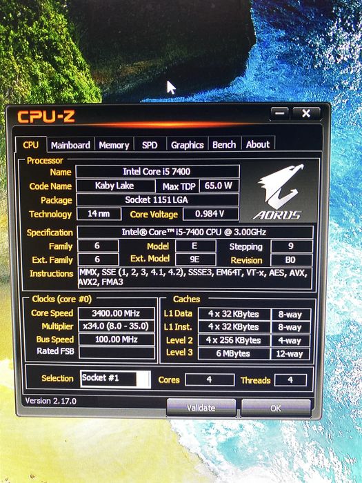 Unitate 1050ti i5 7th