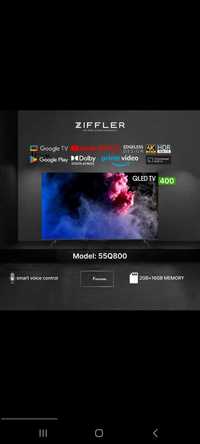 Телевизор ZIFFLER 55Q800 Qled tv