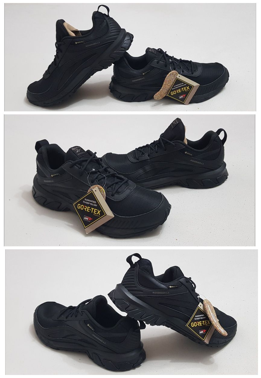 Ghete REEBOK Ridgerider 6 GORE-TEX Negru trekking  running nr 42, 5 EU