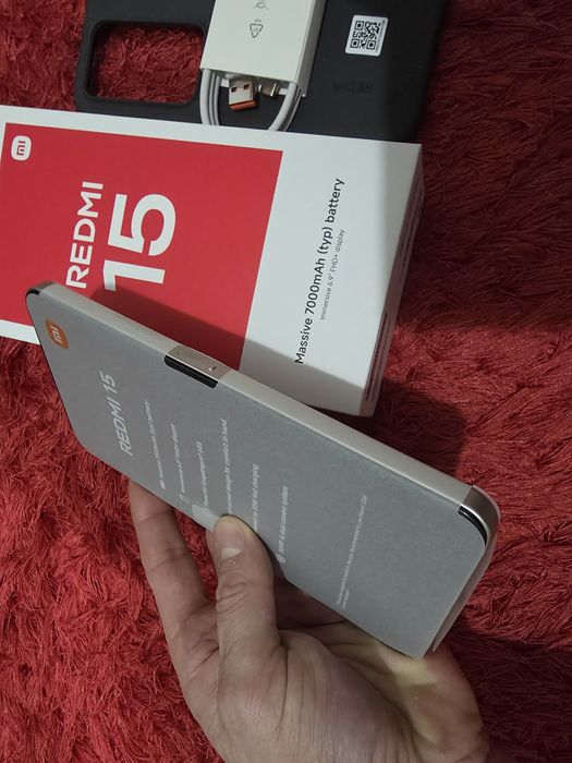 -Xiaomi Redmi 15, Nou, Nefolosit, 256Gb, 8Ram, 0 cicluri incarcare, Si
