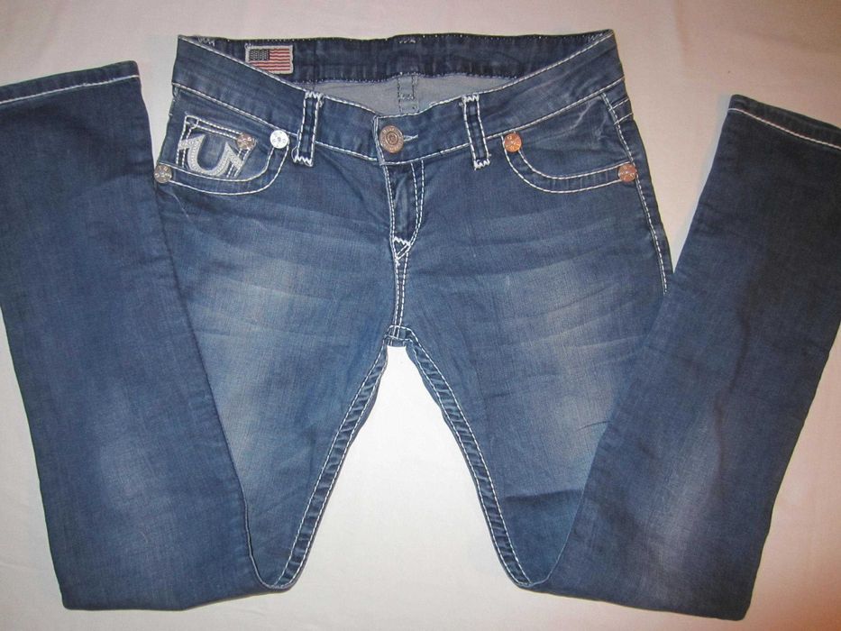 Blugi dama True Religion,masura W32 si W26 stare f. buna