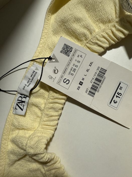 ZARA топ и плетен потник