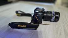 DSLR Nikon D3300 + Super Zoom 18-200mm VR II | Ideal călătorii/foto ho