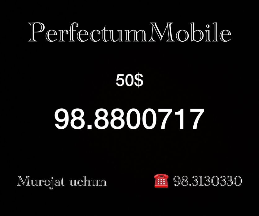 Perfectum nomer sotiladi