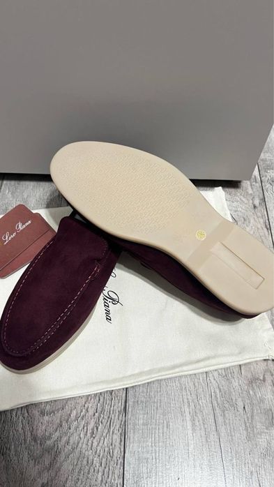 Мужские  лоферы бургунди