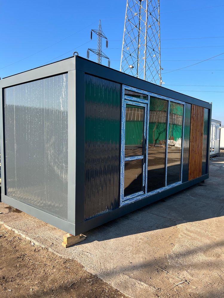 Container monobloc birou de locuit vestiar sanitar modular magazin