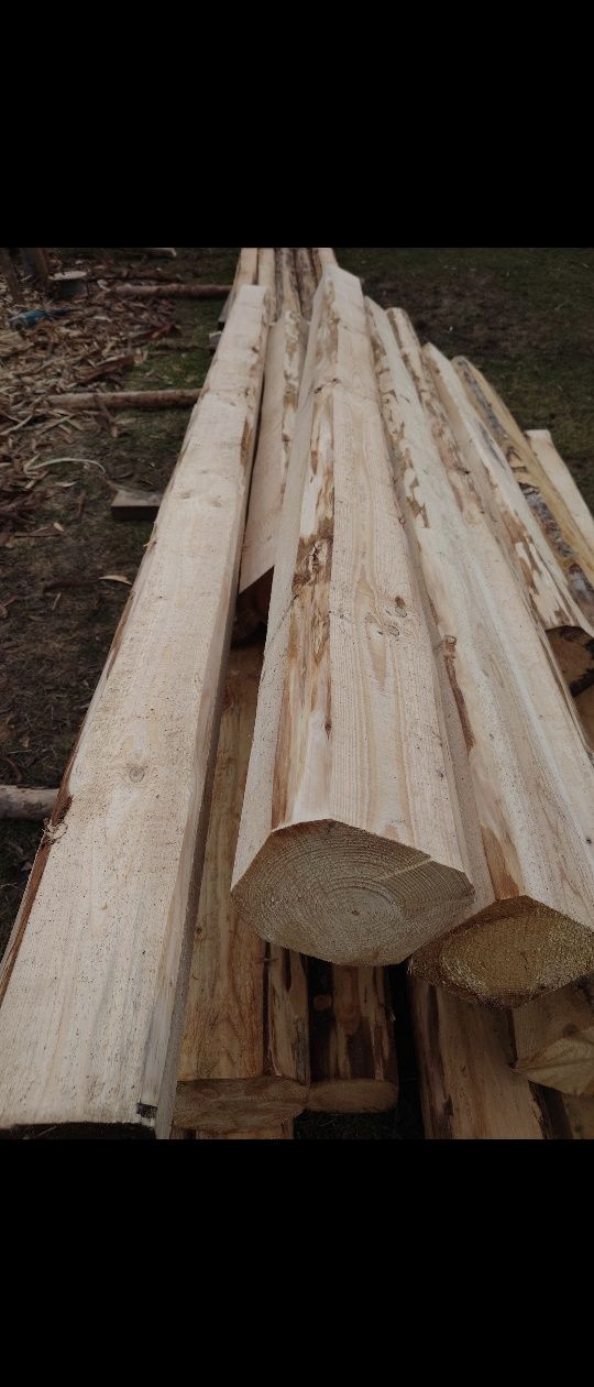 Stâlpi, grinzi, căpriori pentru foișoare și construcții aparente .