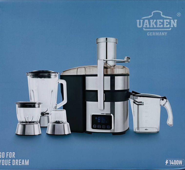 Кухонный комбайн UAKEEN ZL-711 соковыжималка блендер чоппер кофемолка